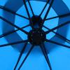 imageSunnyglade 10Ft Outdoor Adjustable Offset Cantilever Hanging Patio Umbrella TanBlue