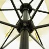 imageSunnyglade 75 Patio Umbrella Outdoor Table Market Umbrella with Push Button TiltCrank 6 Ribs TanBeige