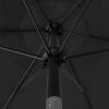 imageSunnyglade 75 Patio Umbrella Outdoor Table Market Umbrella with Push Button TiltCrank 6 Ribs TanBlack