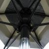 imageSunnyglade 75 Patio Umbrella Outdoor Table Market Umbrella with Push Button TiltCrank 6 Ribs TanBlack and White