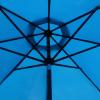 imageSunnyglade 11Ft Patio Umbrella Garden Canopy Outdoor Table Market Umbrella with Push Button TiltCrank 8 Ribs Blue