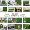 imageSunnyglade 12 Pieces 20quotx 20quot Artificial Boxwood Panels Topiary Hedge Plant Privacy Hedge Screen Sun Protected Suitable for Outdoor Indoor Garden Fence Backyard and Decor 12PCS10in x 10in