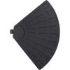 imageSunnyglade 189quot 4Pcs 13L Fan Shaped Water or Sand Filled Umbrella BaseFan Style SelfFilled Cantilever Offset Umbrella Base Stand Suitable for All Kinds of Cross Tiles Black