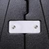 imageSunnyglade 33quot x 33quot Offset Patio Umbrella Base SandWater Filled Square Umbrella Stand with WheelsBlack