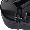 imageSunnyglade 33quot x 33quot Offset Patio Umbrella Base SandWater Filled Square Umbrella Stand with WheelsBlack