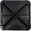 imageSunnyglade 33quot x 33quot Offset Patio Umbrella Base SandWater Filled Square Umbrella Stand with WheelsBlack