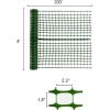 imageSunnyglade 4 X100 Ft Outdoor Snow Fence Plastic Safety Temporary Garden Netting for PoultryRabbits Chicken DogsOrangeGreen