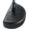imageSunnyglade 40 lb Half Moon Shaped Water Filled Umbrella Base Patio Umbrella Stand BlackBlack