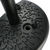 imageSunnyglade 40 lb Half Moon Shaped Water Filled Umbrella Base Patio Umbrella Stand BlackBlack