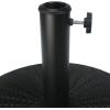 imageSunnyglade 55 lb Resin Umbrella Base Patio Umbrella Stand Heavy Outdoor Stand Black