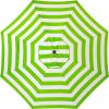 imageSunnyglade 9 Patio Umbrella Outdoor Table Umbrella with 8 Sturdy Ribs Blue and WhiteGrass Green and White