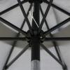 imageSunnyglade 9Ft Patio Umbrella Outdoor Table Umbrella with 8 Sturdy Ribs Grass GreenDark Gray