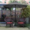 imageSunnyglade 9Ft Patio Umbrella Outdoor Table Umbrella with 8 Sturdy Ribs Grass GreenDark Gray