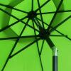 imageSunnyglade 9Ft Patio Umbrella Outdoor Table Umbrella with 8 Sturdy Ribs Grass GreenGrass Green