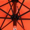 imageSunnyglade 9Ft Patio Umbrella Outdoor Table Umbrella with 8 Sturdy Ribs Grass GreenOrange
