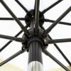 imageSunnyglade 9ft Patio Umbrella Replacement Canopy Market Umbrella Top Outdoor Umbrella Canopy with 8 RibsBlue and White