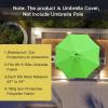 imageSunnyglade 9ft Patio Umbrella Replacement Canopy Market Umbrella Top Outdoor Umbrella Canopy with 8 RibsGrass green