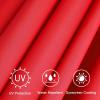 imageSunnyglade 9ft Patio Umbrella Replacement Canopy Market Umbrella Top Outdoor Umbrella Canopy with 8 RibsRed