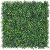 imageSunnyglade 12 Pieces 20quotx 20quot Artificial Boxwood Panels Topiary Hedge Plant Privacy Hedge Screen Sun Protected Suitable for Outdoor Indoor Garden Fence Backyard and Decor 12PCS20in x 20in