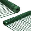 imageSunnyglade 4 X100 Ft Outdoor Snow Fence Plastic Safety Temporary Garden Netting for PoultryRabbits Chicken DogsOrangeGreen