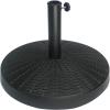 imageSunnyglade 55 lb Resin Umbrella Base Patio Umbrella Stand Heavy Outdoor Stand Black