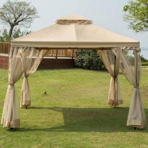 imageSunnyglade 10 x10 Gazebo Canopy Soft Top Outdoor Patio Gazebo Tent Garden Canopy for Your Yard Patio Garden Outdoor or Party
