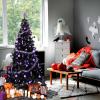 imageSunnyglade 6 FT Premium Artificial Christmas Tree 1000 Tips Easy to Assemble with Christmas Tree Stand 6ftBlack