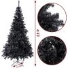 imageSunnyglade 6 FT Premium Artificial Christmas Tree 1000 Tips Easy to Assemble with Christmas Tree Stand 6ftBlack