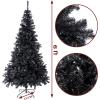 imageSunnyglade 6 FT Premium Artificial Christmas Tree 1000 Tips Easy to Assemble with Christmas Tree Stand 6ftBlack