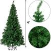imageSunnyglade 6 FT Premium Artificial Christmas Tree 1000 Tips Easy to Assemble with Christmas Tree Stand 6ftGreen