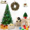 imageSunnyglade 6 FT Premium Artificial Christmas Tree 1000 Tips Easy to Assemble with Christmas Tree Stand 6ftGreen