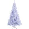imageSunnyglade 4 FT Premium White Artificial Christmas Tree 400 Tips Easy to Assemble with Christmas Tree Metal Stand for Indoor and Outdoor Use 4FT75FT