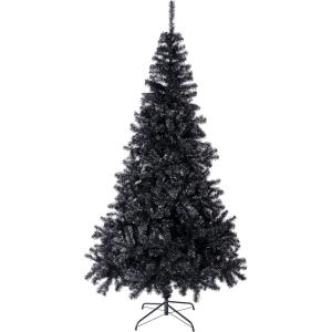 imageSunnyglade 6 FT Premium Artificial Christmas Tree 1000 Tips Easy to Assemble with Christmas Tree Stand 6ftBlack